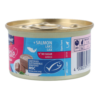 Vitakraft Poésie salmon mousse tin 85 g wet cat food