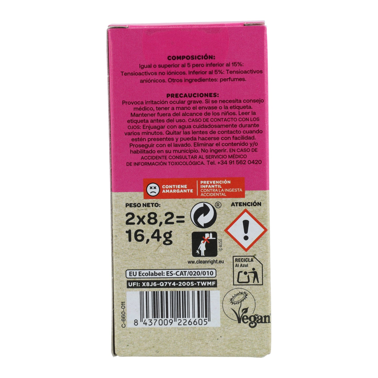 Flopp Water-Soluble Toilet Cleaner Refill 2 Capsules