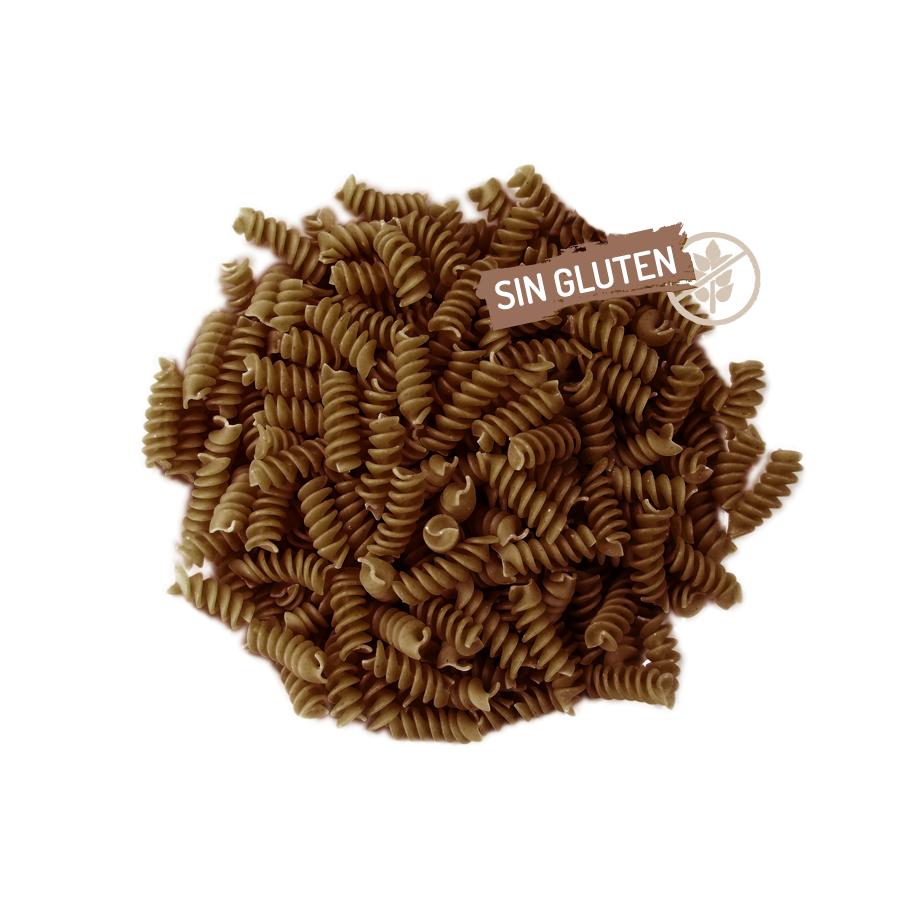 Espirales de Trigo Sarraceno Sin Gluten El Granero, 500 g