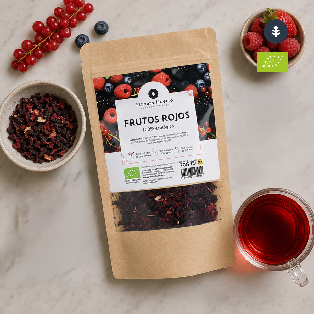 Red fruits ECO Planeta Huerto 70g