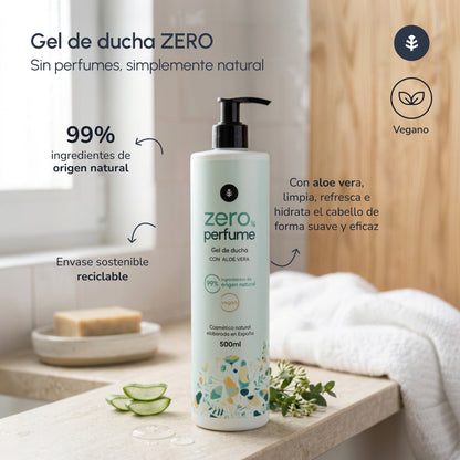 Aloe Vera Unscented Shower Gel Planet Orchard 500 ml