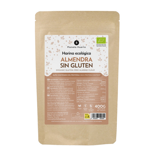 Gluten-Free Almond Flour ECO Planeta Huerto 400gr