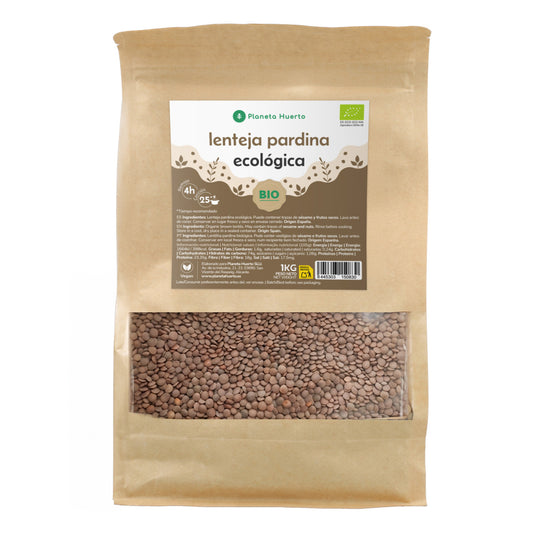 Pardina lentils ECO Planeta Huerto 1kg