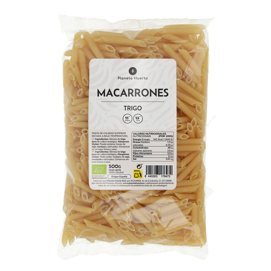 Wheat macaroni ECO Planeta Huerto 500gr