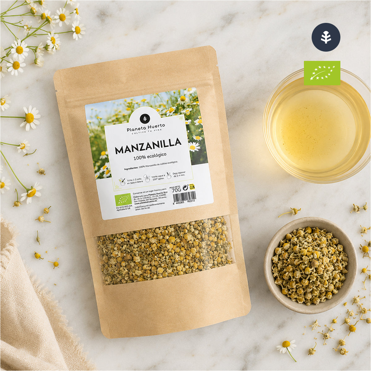 Chamomile ECO Planeta Huerto 70g