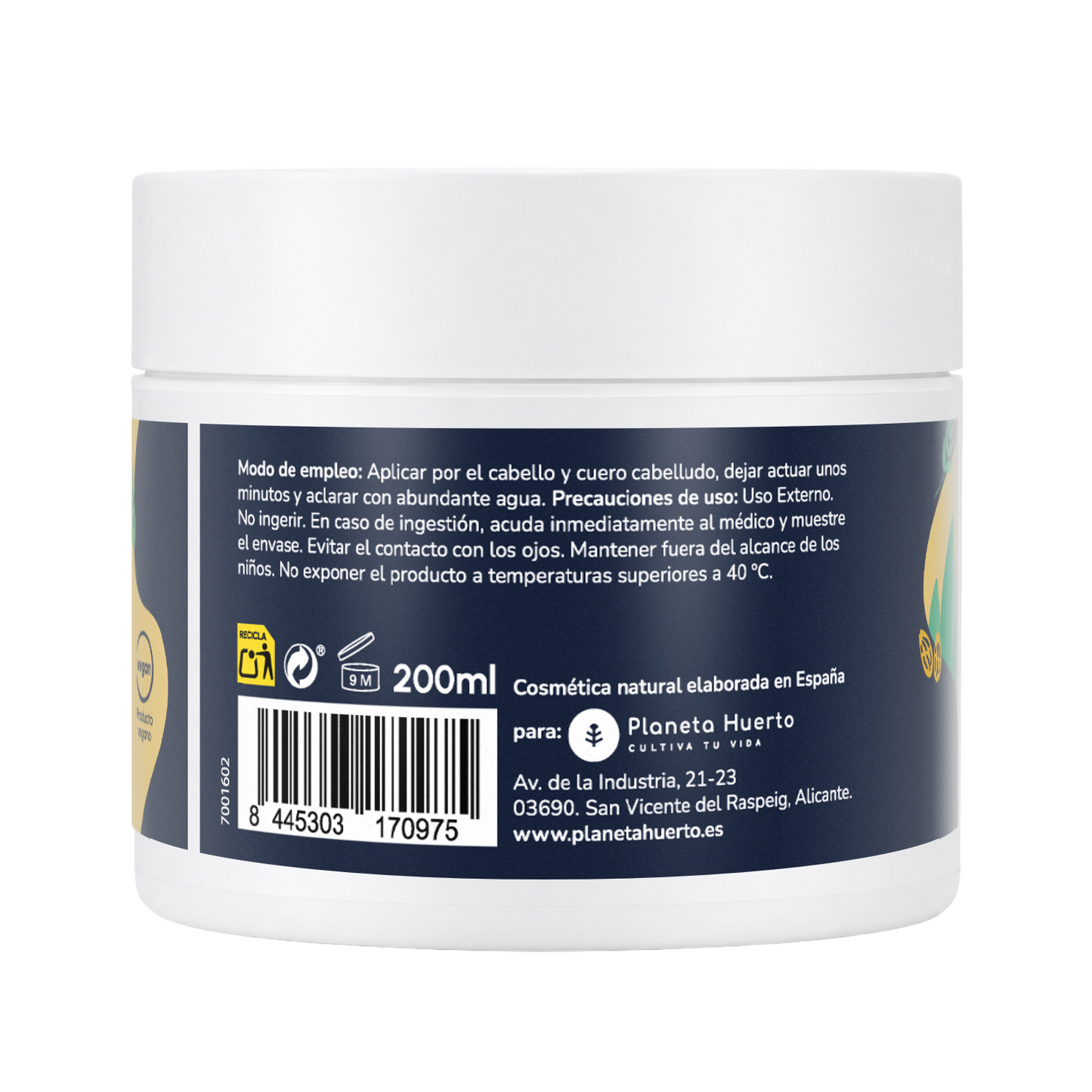Planet Orchard Curly Method Moisturising Mask 200 ml