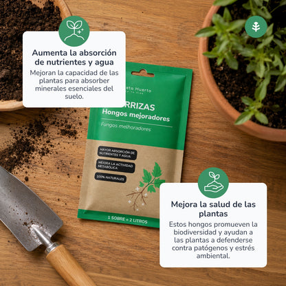 Planeta Huerto Mycorrhizae Pack 5 units for 10L