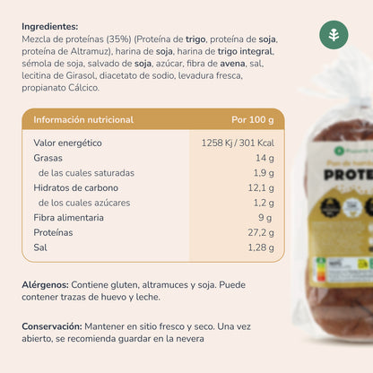 Protein hamburger bun Planeta Huerto, 2 x 80 grams