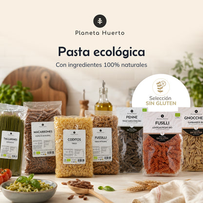 Organic wholemeal spelt noodles No. 0 ECO Planeta Huerto 5 kg