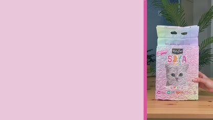 Eco SoyaClump Cat Litter Kit - Kitten Baby Powder 7 L Cat litter