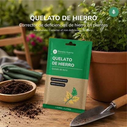 Planeta Huerto Iron Chelate Sachet for 5 L