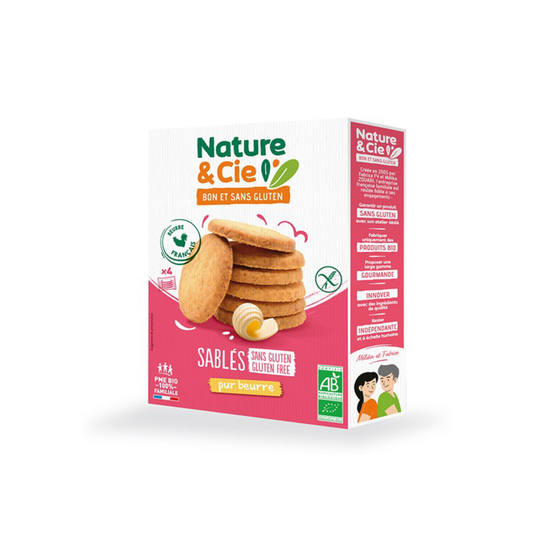 Bio Nature&Cie Gluten-Free Butter Biscuits 135 g