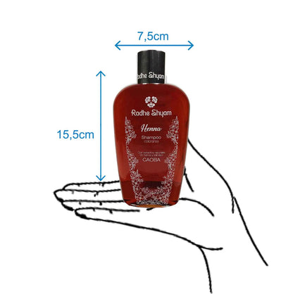 Radhe Mahogany Henna Colouring Shampoo