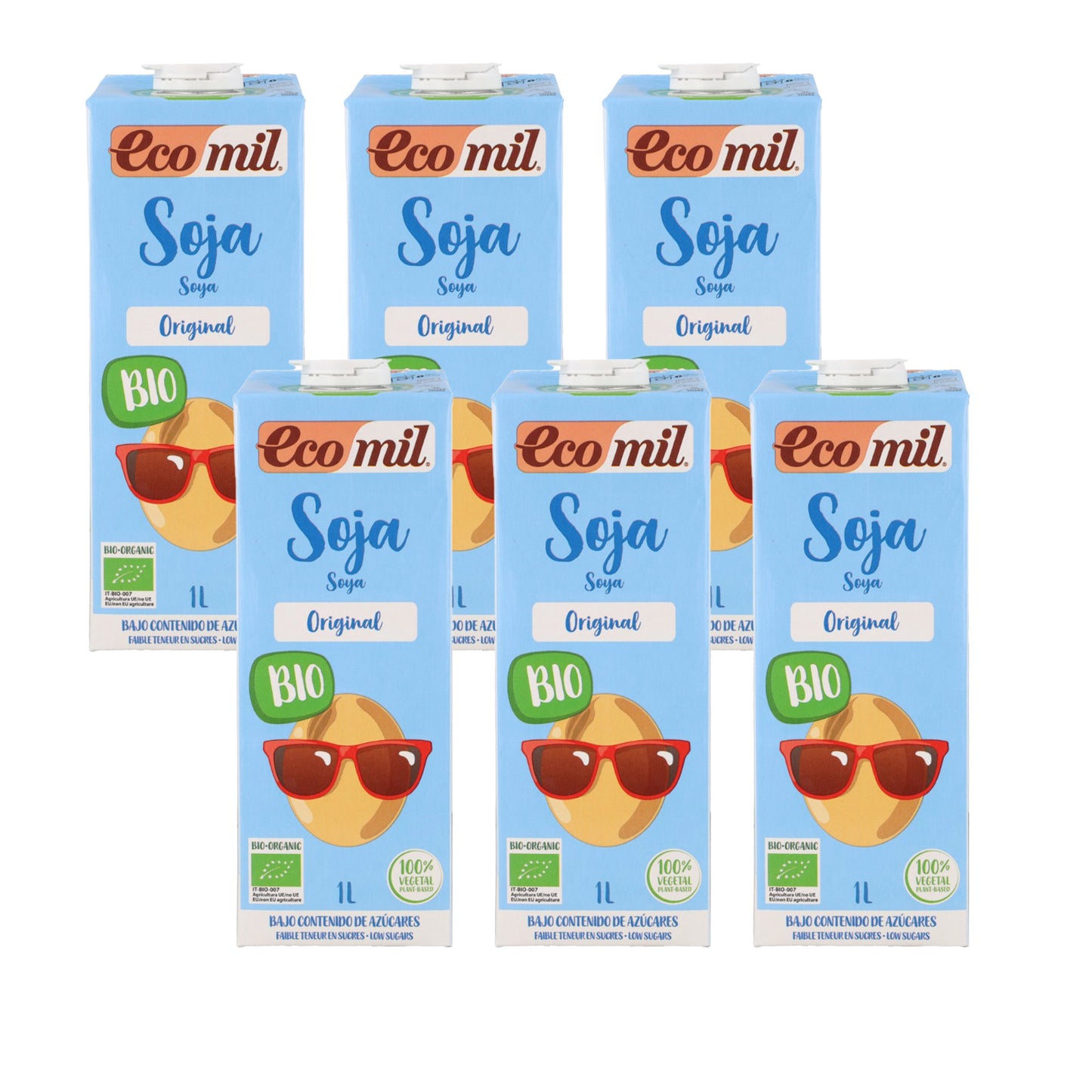 NaturGreen Organic Soy Drink with Agave Syrup Pack, 6L