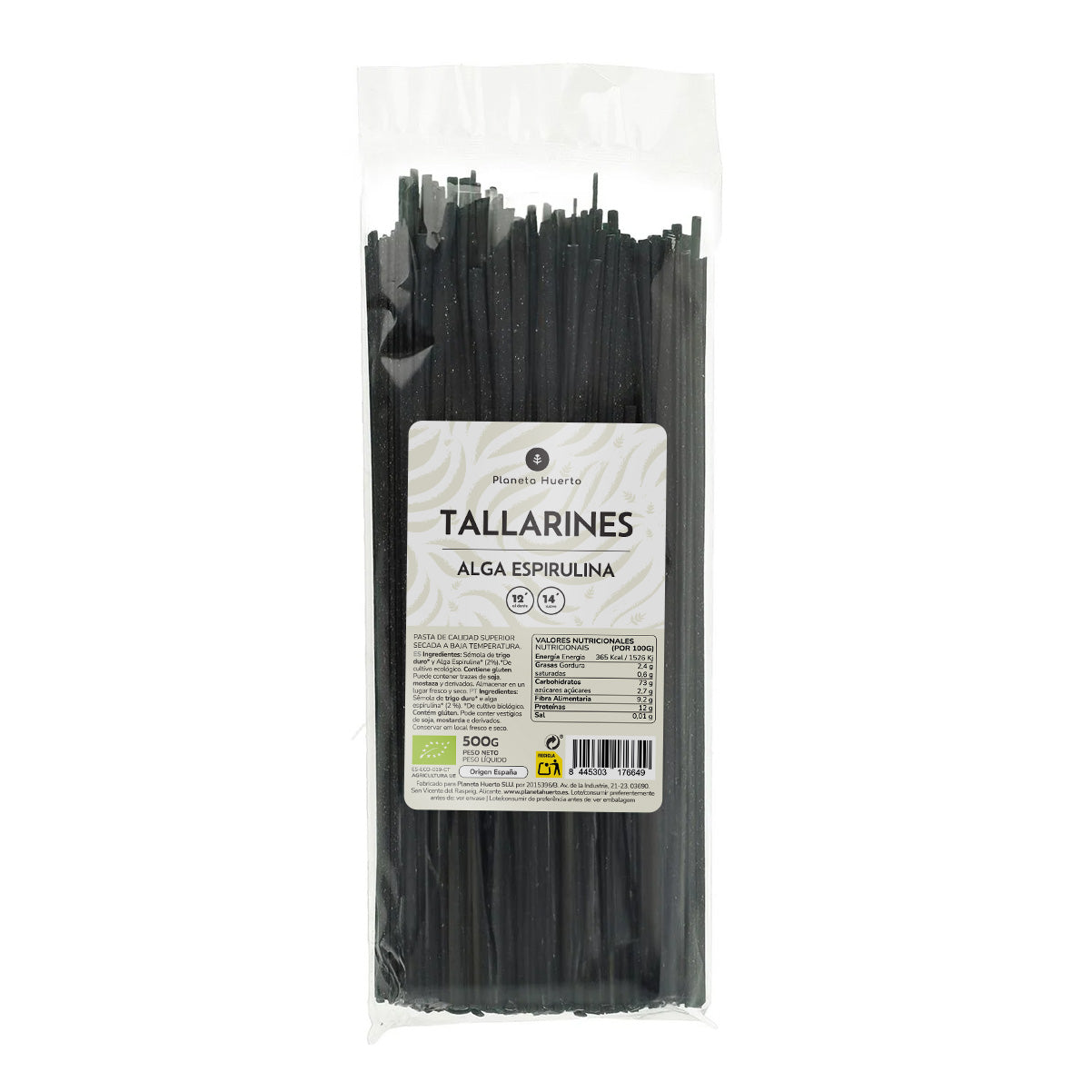 Seaweed tagliatelle ECO Planeta Huerto 500gr